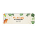 Search for boy party return address labels Dinosaur birthday