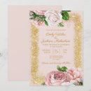 Search for elegant rose gold wedding invitations Flowers