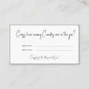 Recherche de bridal shower place cards Minimaliste