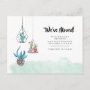 Search for cactus moving announcement cards House plants