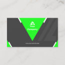 Search for green and black business cards Plain
