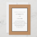 Recherche de simple classic mariage invitations Minimal