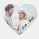 Search for bridal shower photo stickers Heart