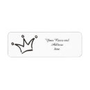 Search for prince return address labels King