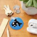 Search for orca whales keychains Blue
