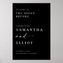 Search for rehearsal dinner wedding posters The night before