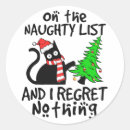 Search for i regret nothing stickers Merry christmas