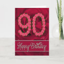 Search for rose 90th birthday cards Floral