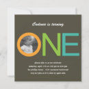 Search for square 1st birthday invitations Children