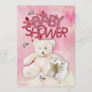 Search for teddybears invitations Pink