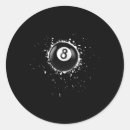 Search for pool ball eight stickers Black