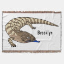 Search for lizard blankets Illustration