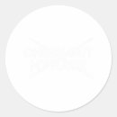 Recherche de boule huit autocollants Noir