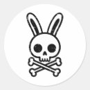 Search for bunny skull stickers Easter