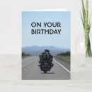 Search for funny biker birthday cards Motorcycle