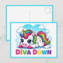 Search for cute rainbow unicorn postcards Magical