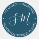 Search for monogram envelope labels Calligraphy script