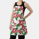 Search for poinsettias aprons Pattern