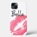 Search for lip print iphone cases For her