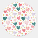Search for pastel hearts stickers Whimsical