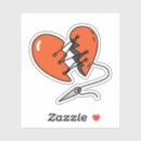 Search for stitched hearts stickers Valentine