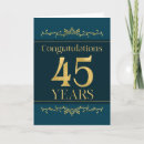 Search for 45th anniversary cards 45 years