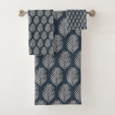 Search for palm leaf bath towels Blue
