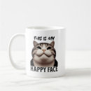 Search for this is my happy face mugs Funny