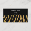 Search for tiger pattern business cards Wild