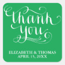 Search for thankyou wedding stickers Handwritten