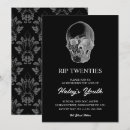 Recherche de effrayantes invitations Noir et blanc