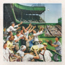 Search for vintage baseball coasters Saturday evening post