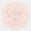 Recherche de blush monogram stickers Bride