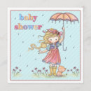 Search for kitten baby shower invitations Girly