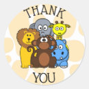 Search for monkey thank you stickers Lion