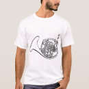 Recherche de french horn tshirts Instrument
