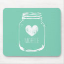 Search for rustic wedding mousepads Green