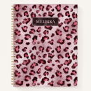 Search for leopard print notebooks Pink