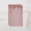 Search for rose gold stationery paper Girly