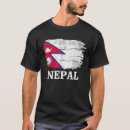 Search for nepal flag tshirts Nepalese