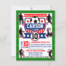 Search for soccer player birthday invitations Sport