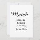 Search for match invitations Match made in heaven