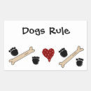 Search for dog bone stickers Puppy