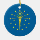 Search for indiana state ornaments America