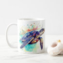 Search for swimming turtles mugs Nautical