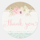 Search for lace baby shower thank you stickers Burlap
