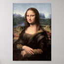 Recherche de peintre italien posters Mona lisa