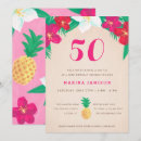 Recherche de ananas floral invitations Hawaïen