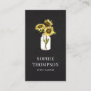 Search for sunflower business cards Rustic
