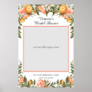 Search for bridal shower photo frame posters Elegant